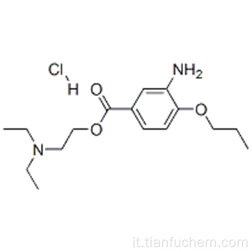 Proparacaina cloridrato CAS 5875-06-9